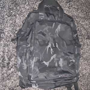 Sol and Selene gray camo backpack